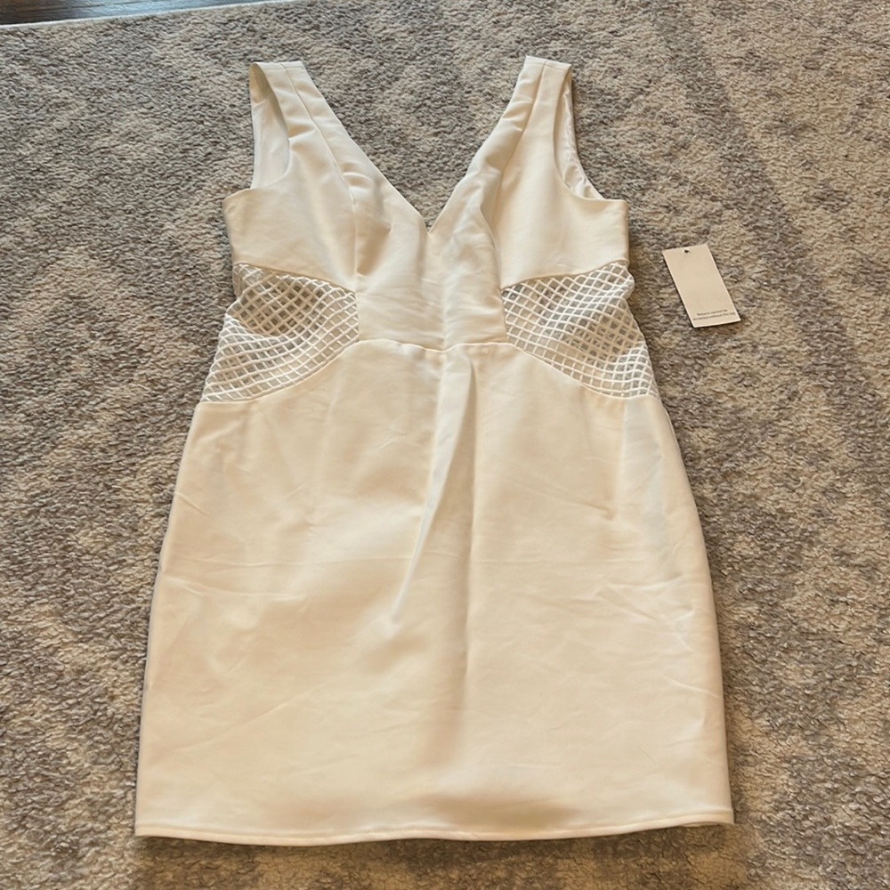 TOBI white party dress